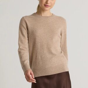 Quince Mongolian Cashmere Crewneck Sweater S